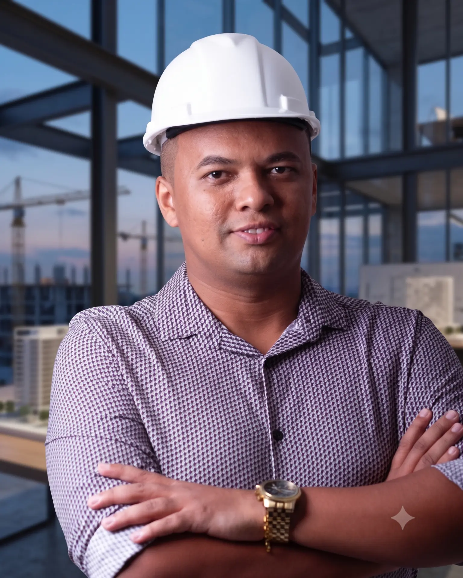 Eng. Francisco Lopes, engenheiro civil da SEAPE Engenharia